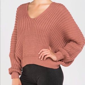 COZY DROP SHOULDER OVERSIZED SWEATER